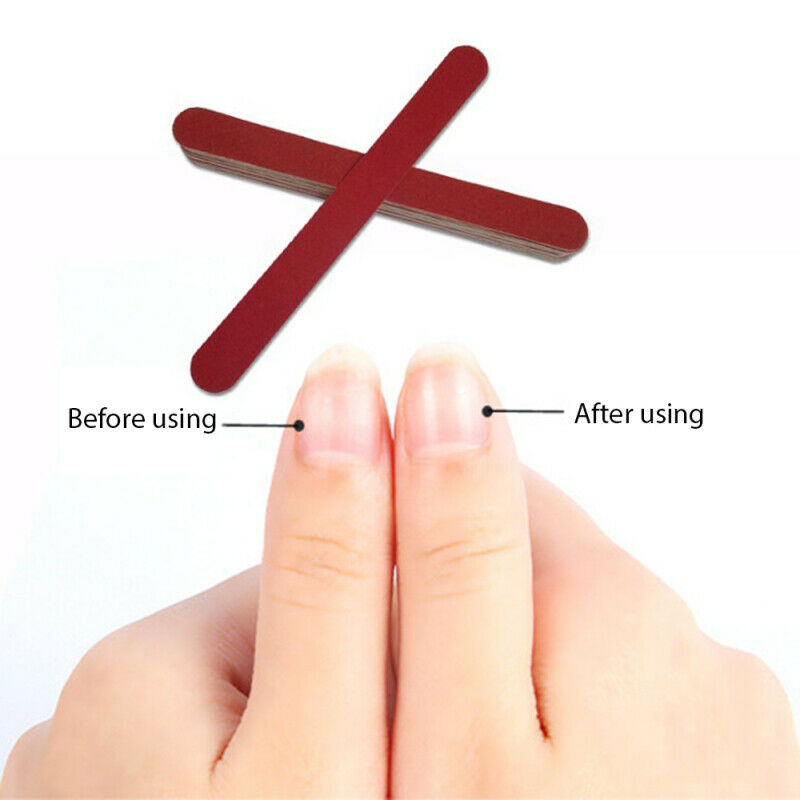 Nail Files Wood Chips Nails Art Sanding Buffer Blocks Manicure Accessories Tools