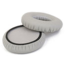 1Pair PU Leather Earpads Ear Pads Cover for Monster DNA Headphone Gray