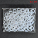 Practical 120Pcs Rubber O-Ring Switch Dampeners White For Cherry MX Keyboard