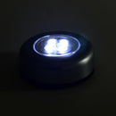 1pc wheels shaped 4 led night light lamp battery  press stick lamp !
