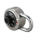 Master Coded Lock 50mm With Round Fixed Dial Combination Padlock Defender