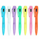 1X Creative Ballpoint Pen with Digital Watch Electronic Clock Student Fun-A Q4L3