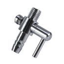 5mm Tube Diameter Single Way Air Flow Control Valve 2 Pcs for Aquarium