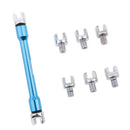 Motorcycle Wheel Spoke Wrench Set Handle Repair Tool 5.4mm-6.8mm Blue New
