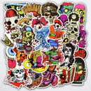 50pcs Cool Funny Stickers ! Laptop Car Skateboard Wall Helmet Vinyl for suitcase