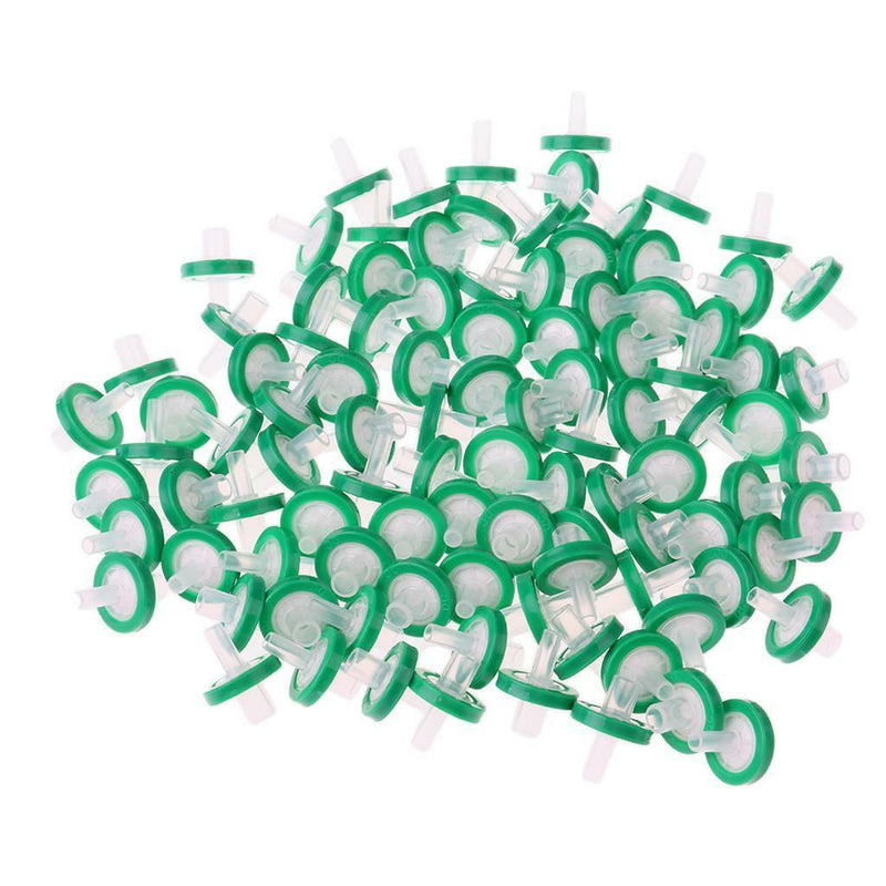 Disposable 13mm Syringe-driven Filter 0.22um Water Solution Membrane -Green