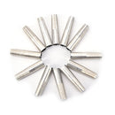 12Xarchery Broadhead Adaptor For Id 8Mm Arrow Shaft Aluminum Sleeve Adapter A ME