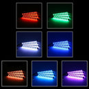 12 Led Car Foot Lamp Ambient Lamp with Usb/Wireless Remote/Music Control/Mu F2T2