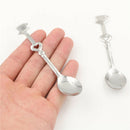 1Set Sweet Love Tea Coffee Stainless Steel Spoon Bridal Wedding Party Favor  .