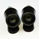 1Pair Car Animal repeller 1 sonic + 1 Ultrasonic whistle For Deer kangaroo Black