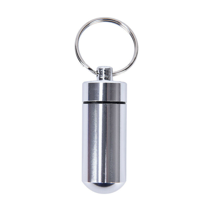 1pc Aluminum Bottle Medicine Gallipot Waterproof Warehouse Random Color  Gw