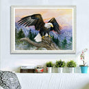 5D Eagle Diamond Painting Embroidery DIY Cross Stitch Craft Home Decor