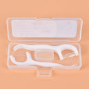 10Pcs/box Dental Floss Flosser Picks Teeth Toothpick Stick Tooth Clean Oral C Nw
