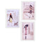 3Pcs Fashion Art Oil Painting Canvas Picture Girl Wall Home Decor 40x60cm