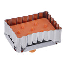 diy square biscuit cookie cutters stainless steel fondant pressed baking tool OZ