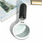 Hand Held Detachable 45x Magnifying Glass Lens Magnifier Loupe w/ LED Lights