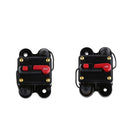 2x 12V-24V 150A 80A Circuit Breaker Reset Fuse Car Boat Fuse Holder Waterproof