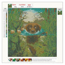 5D DIY Full Drill Diamond Painting Dog Cross Stitch Embroidery Mosaic Kit