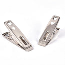 20X Stainless Steel Clothes Pegs Laundry Metal Clamps Hanging Pins Clips 3C