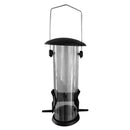 Garden Container Feeder Wild Feeding Hanger Outdoor Bird Seed Hanging Black