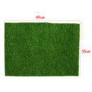 Durable Emours Moisturizing Reptile Carpet Fiber Pet Mat,Green ,49x35cm