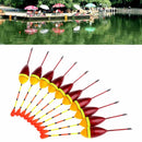 10pcs 4.5g Carp Fishing Floats Set Buoy Bobber Stick For Fish Tackle Vertical 2#