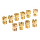 40pcs 108-124 Carburetor Main Jet Kit For Keihin OKO PWK Motorcycle
