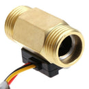 Flow Sensor G1/2'' Water Flow Hall Sensor Switch Flow Meter Flowmeter 1-25L/min