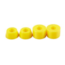 4pcs Skateboard Bushings Props feed tube 90A, yellow