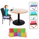 Kids Chair Highchair Booster Cushion Thick Seat Pad with Buckle Strap