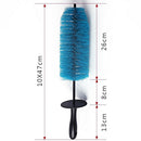 Scrub Brush Wheel Brush Car Washing Tire Rim Cleaning Multi-functional