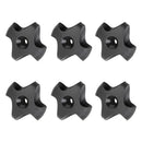 6 Pieces Min Nylon Deck Line Guide Outfitting for Marine Boat Canoe Kayak