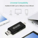 USB-C Type C USB 2.0 Micro USB OTG SD TF MMC Card Reader New For Huawei New