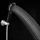 LED Rain Shower Head Handheld Bathroom Water Temperature Sensor 3 Color Chan