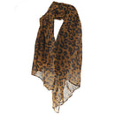 Women Lady Girl Animal Leopard Panther Prints Chiffon Shawl Wrap Scarf Hot Style