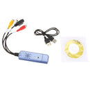 USB 2.0 Converter Audio Video Capture Grabber Adapter for Win XP 7 8