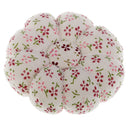 Fabric Coated Pumpkin Shaped Pin Cushion Needles Holder for DIY Sewing Craft