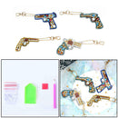 5pcs DIY Full Drill Diamond Painting Key Chain Keychain Key Ring Handm EUH