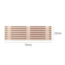 2pcs Aluminum Cooling Fan Heat Sink Heat Dissipation Radiators for M.2 NGFF SSD