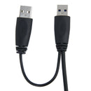 Dual USB 3.0 to SATA Converter Adapter for 2.5" Hard Drive Disk HDD SATA SSD