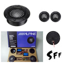 DDT-S30 car stereo speakers music soft dome balanced car tweeters 360W EP+c FT