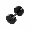 Set 14 ear taper stretcher Expander Plug black in stainless steel 316L S5R8