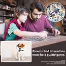 1000pcs DIY Glasses Necktie Dog Puzzle Educational Jigsaw Toys Picture Gift