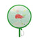 1pc Portable Round Japanese Style Folding Fans Hand Fan for Wedding Party  Z