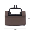 Front A/C Air Vent Outlet Tab Clip Repair Kit for Mercedes Benz W164 (Brown