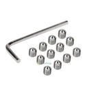 2 PCS UNIVERSAL CAR BILLET ALUMINUM WINDOW CRANK HANDLE WINDER TRUCK PICKUP DOOR