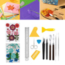 14Pieces Craft Vinyl Weeding Tools Craft Set Basic Vinyl Tool for Cricut Cameos