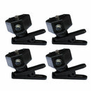4x Mini LED Flashlight Glasses Adjustable Clip Reading Light Universal EWI