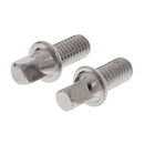 2x 10mm Drum Tension Rods Drum Screws Tension Screws for Snare Drum Repair