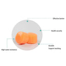3 Pairs/set Ear Plugs Soft Foam Wax Climate Wool Sleep Snore Mini Earplugs